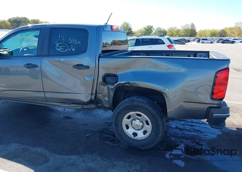 2019 Chevrolet Colorado Wt из США, поврежденный, VIN 1GCGSBEA6K1190860